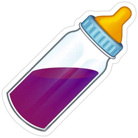 Lean Baby Bottle Stickers By Vlonethug Redbubble