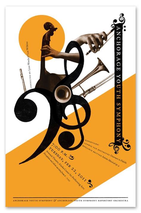Symphony Posters Symphony Poster Inspiration Graphic Design Posters