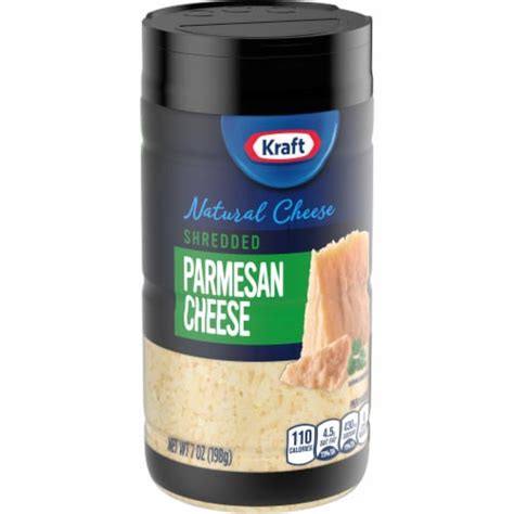 Kraft Parmesan Shredded Cheese Oz Food Less