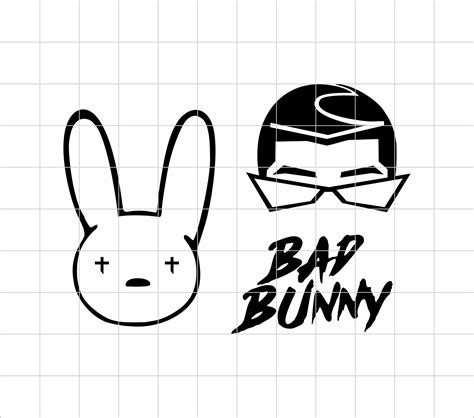 Bad Bunny Bad Bunny Svg For Cricut Bad Bunny Png Bad Bunny Svg The
