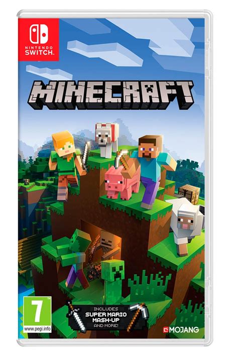 Minecraft new nintendo 3ds good label game case edition kids xl *not for 3ds 2ds. Minecraft Nintendo Switch - Juego Físico - Nuevo y Precintado