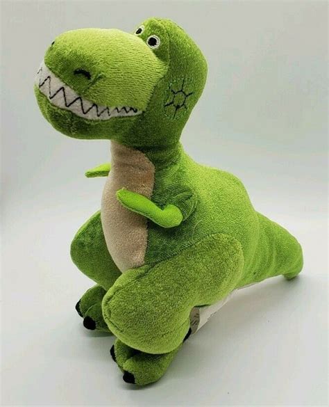Toy Story Rex Disney Store Green Dinosaur Stuffed Animal Plush Dino