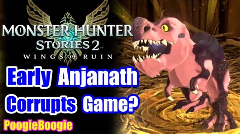 Monster Hunter Stories Anjanath Early Anjanath Farm Glitch
