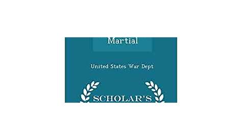 court martial manual 2021