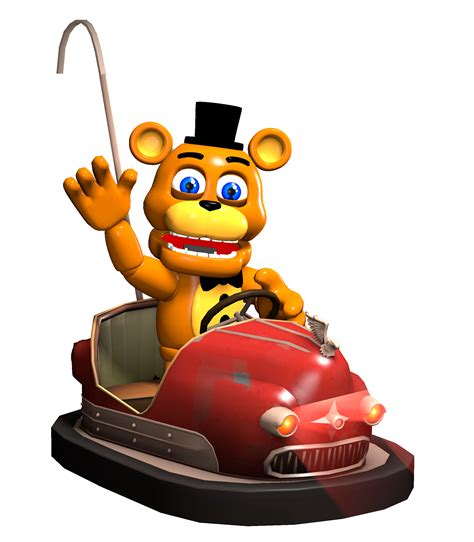 My 3rd render posted here! Woooh, bumper cars! Tell me whatcha think! : fivenightsatfreddys