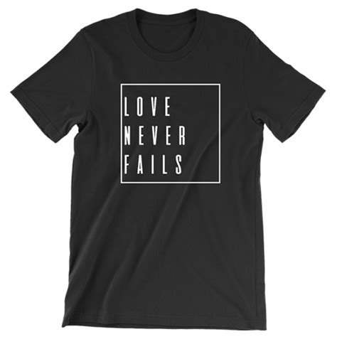 Love Never Fails Tee Anthony Evans