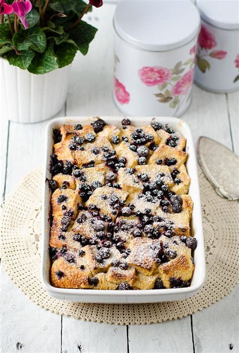 Overnight Blueberry And Sour Cream French Toast Casserole Breakfast