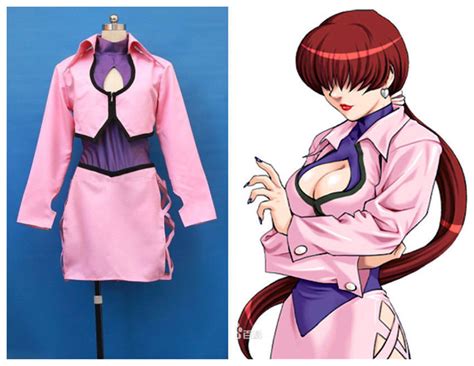 Hot！ King Of Fighters Shermie Cosplay Costume Ebay