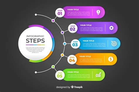 Download Professional Steps Infographic For Free Free Infographic