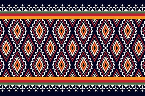 Geometric Ethnic Oriental Seamless Pattern Traditional Design For