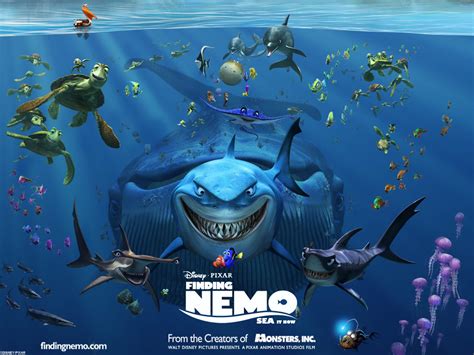 Finding Nemo Pixar Wallpaper 67275 Fanpop