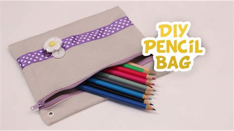 Back To School Pencil Bag How To Easy Whitney Sews Youtube