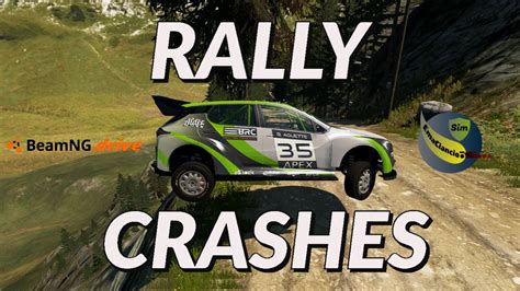 Rally Crashes Compilation Beamngdrive Youtube