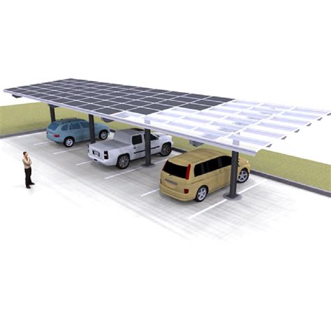 Carport Structures Solar Carport Single Purlin Over Wend Cantilever