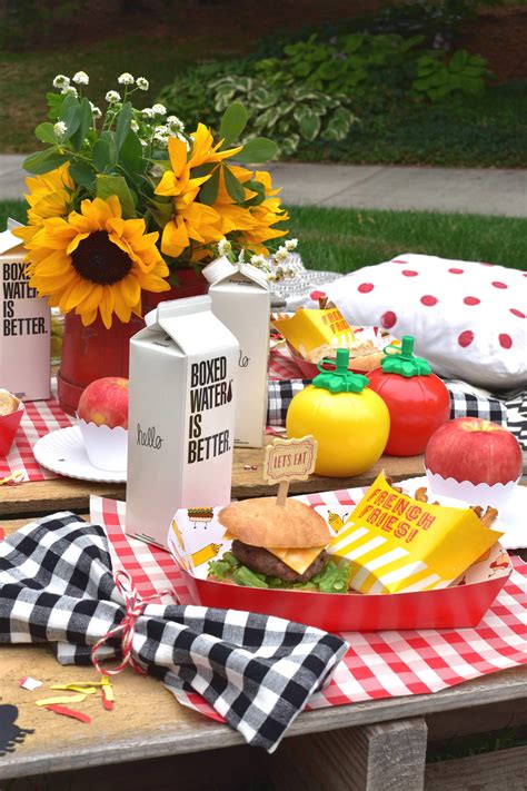 Backyard Picnic Ideas Food And Decorations For Summertime Fun Summer