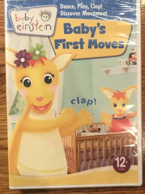 Disney Baby Einstein Babys First Moves Dvd 2009 Dance Play Clap