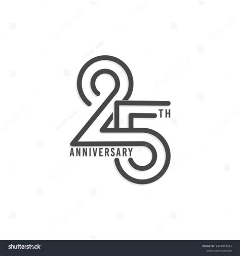 7647 25th Anniversary Logo Images Stock Photos 3d Objects And Vectors