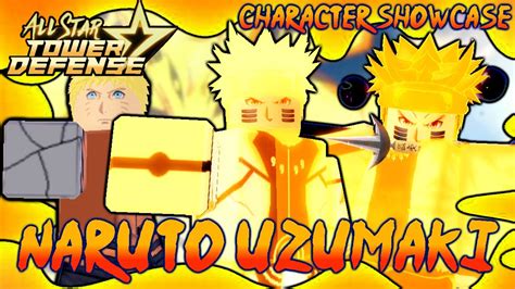 Naruto All Star Tower Defense Naruto Uzumaki Character Showcase