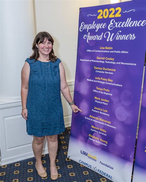 Employee Excellence Awards 2021 Lsu Health Sciences Foundation