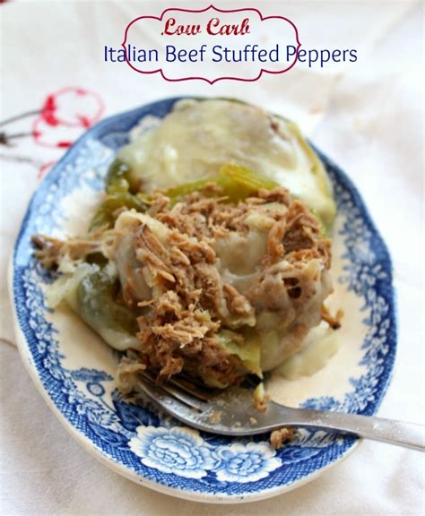 White and brown rice may be off the table, but you can still have rice on keto with the right substitutes. Italian Beef Stuffed Peppers without Rice - lowcarb-ology