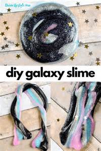Super Easy Diy Galaxy Slime Recipe Divine Lifestyle