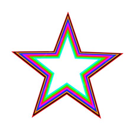 Colorful Stars Clipart Png Vector Psd And Clipart With Transparent