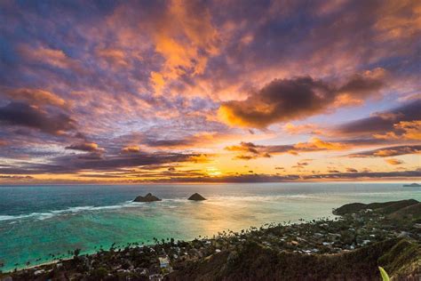 Lanikai Pillbox Hike Kaiwa Ridge Best Sunrise On Oahu Journey Era Lanikai Pillbox Hike