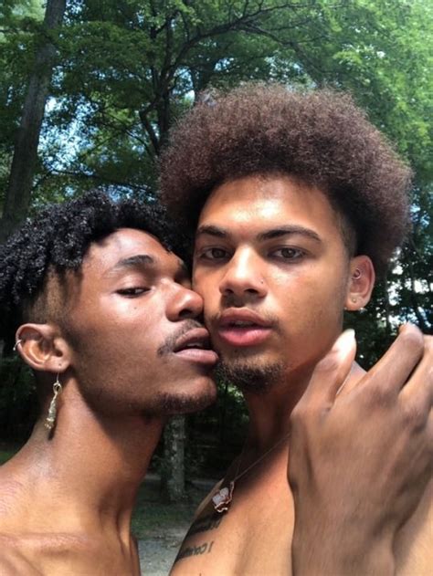 Handsome Black Men Black Love Cute Gay Couples Black Couples Men Kissing Gay Aesthetic