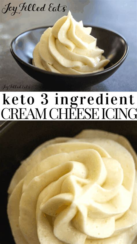 The best low carb keto ice cream recipe (4 ingredients) | wholesome yum. Keto Cream Cheese Frosting - Low Carb, Sugar-Free, Gluten-Free, THM S - Keto cream cheese ...