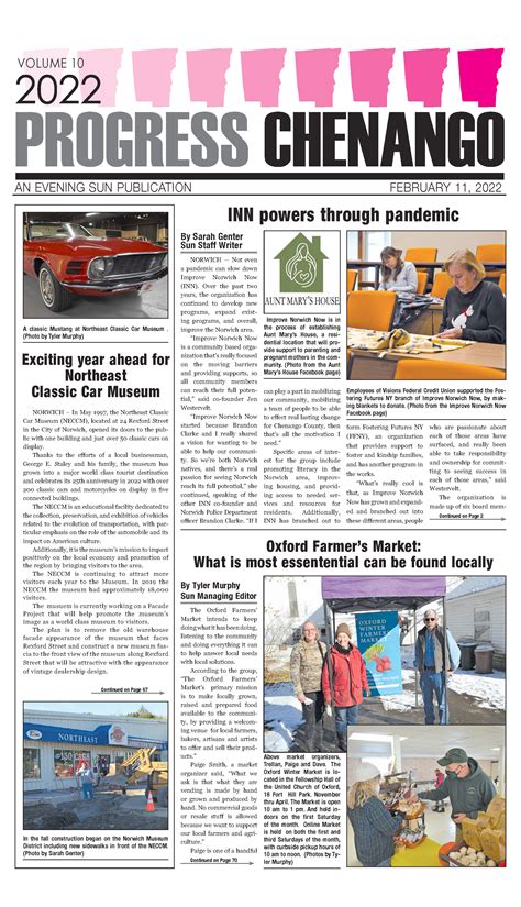 The Evening Sun | Chenango County, NY's Hometown Newspaper