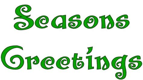Season Greetings Clip Art Clipart Best