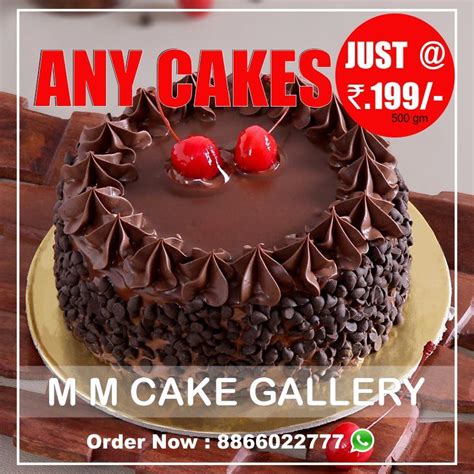 Hellovadodara 500gm Cakes Just Rs199 Any Flavour Mm Cake