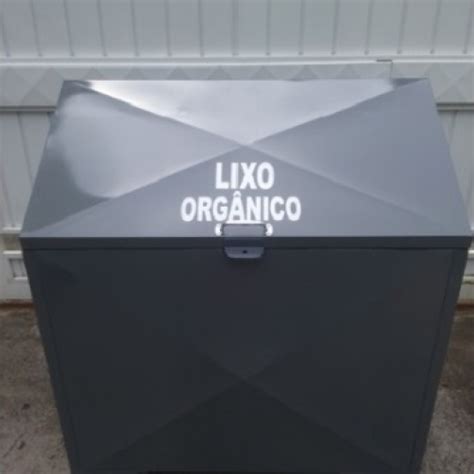 Container De A O Para Coleta Seletiva De Lixo Aglobal Distribuidora