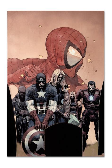 Ultimate Avengers Vs New Ultimates 6 Ltd Edition Giclee On Canvas By