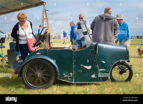A Rare Harding Electric Invalid Carriage At An English Show With