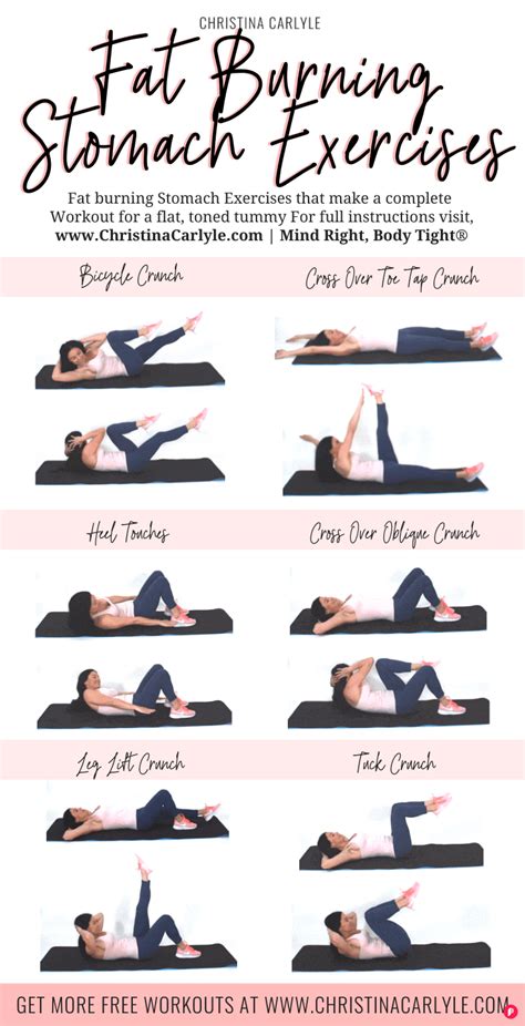 stomach exercises for women in 2020 stomach workout exercise complete ab workout