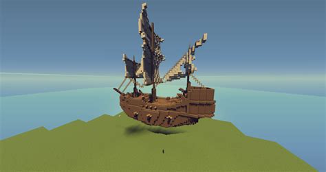 Pirate Ship Blueprints Minecraft