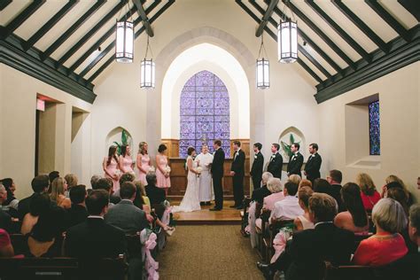 Danforth Chapel Intimate Religious Wedding Ceremony
