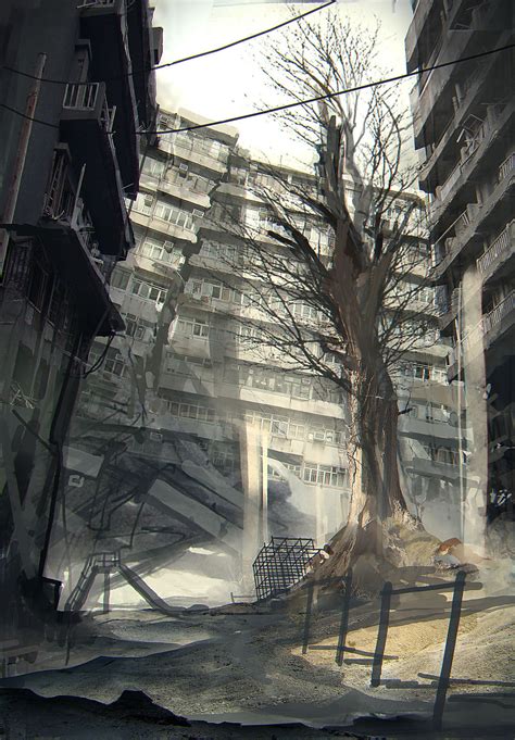 Nier Automata Nier Automata Environment Concept Art Automata