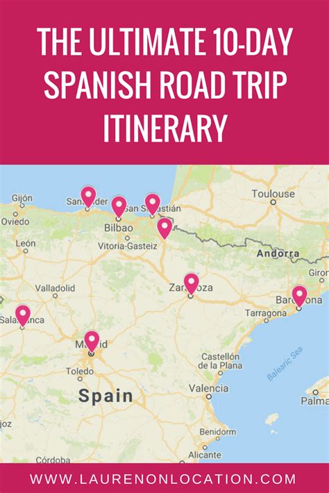 The Ultimate 10 Day Spanish Road Trip Itinerary Lauren On Location