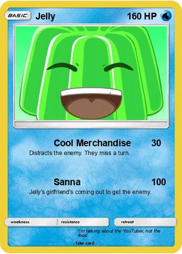 Pokémon Jelly 777 777 Cool Merchandise My Pokemon Card