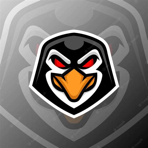 Premium Vector Illustration Of A Penguin In Esport Logo Style