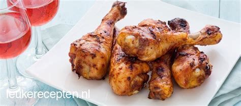Inductie pannenset Kippenbouten op de bbq