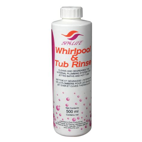 I am looking to get a jetted air tub installed into my regular bathroom. Spa Life Whirlpool & Tub Rinse 500 Ml - Total Tech Pools ...