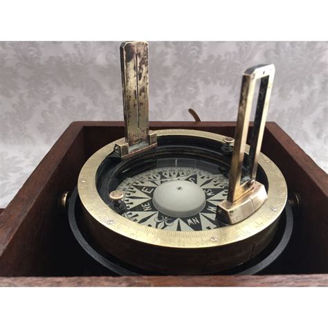 Vintage Sestrel Gyro Compass On Dial