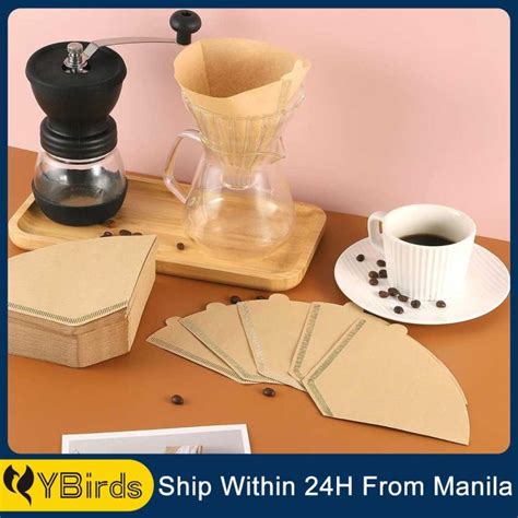 1050100pcs Disposable Coffee Paper Filters For Ninja Coffee Maker 2