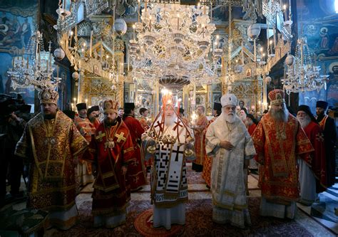 His Holiness Celebrates At The Russian Monastery Of St Panteleimon On Mount Athos The Russian