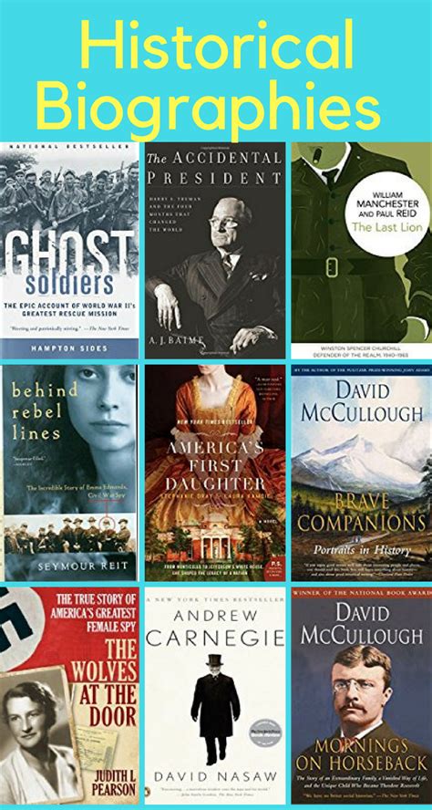 Best Historical Biographies History Biographies Books Biography