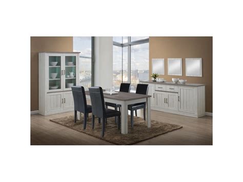 Salle à manger complète contemporaine avec 4 chaises ...