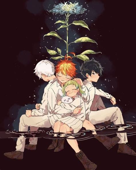 Conny Enma Ray And Norman The Promised Neverland Manga Anime
